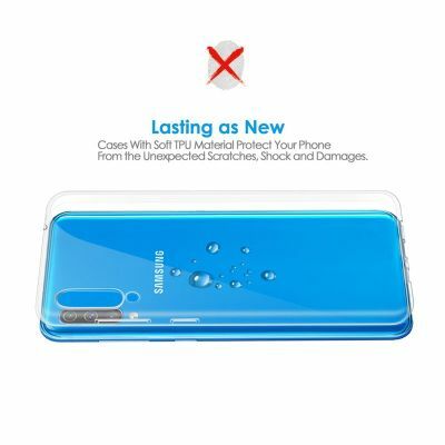Galaxy A70 Kılıf Patinda Süper Silikon Kapak