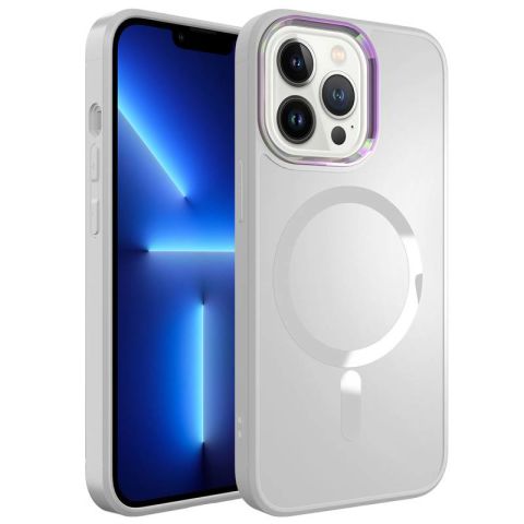 Apple iPhone 12 Pro Max Kılıf Magsafe Wireless Şarj Özellikli Patinda Stil Kapak