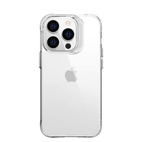 Apple iPhone 14 Pro Kılıf Patinda Şeffaf Ultra İnce Airbag Tasarımlı Okka Kapak