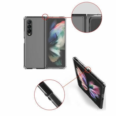 Galaxy Z Fold 3 Kılıf Patinda Nitro Anti Shock Silikon