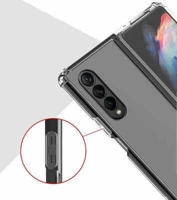 Galaxy Z Fold 3 Kılıf Patinda Nitro Anti Shock Silikon