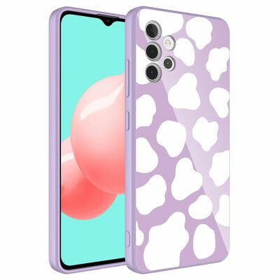 Galaxy A32 4G Kılıf Kamera Korumalı Desenli Sert Silikon Patinda Epoksi Kapak