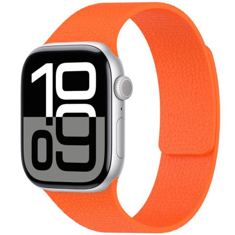 Apple Watch Ultra 49mm Patinda KRD-136 Kabartma Desenli Silikon Kordon
