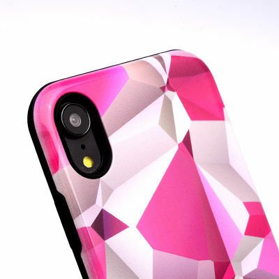 Apple iPhone XR 6.1 Kılıf Patinda Piramit Silikon