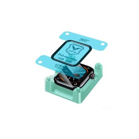 Apple Watch 42mm Patinda Polymer Nano Ekran Koruyucu + Kolay Uygulama Aparatlı